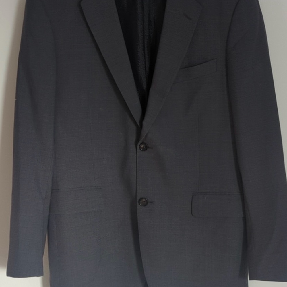Gucci Men's Charcoal Two-Button Sport Coat